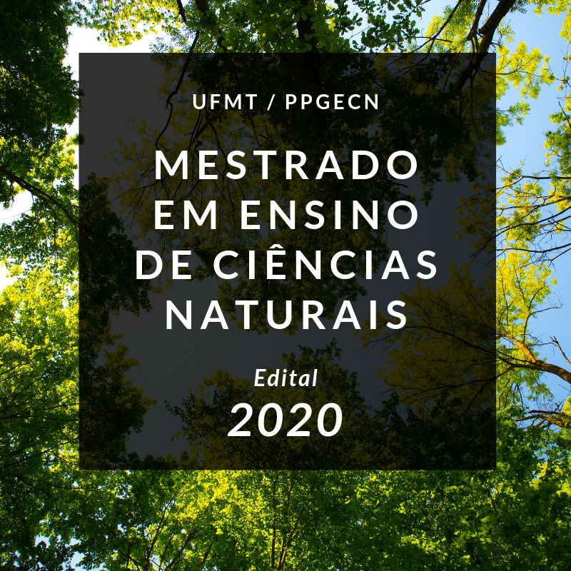 mestrado em ensino de ciências naturais 2020